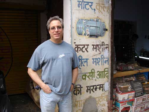 Hugh found a motor shop.