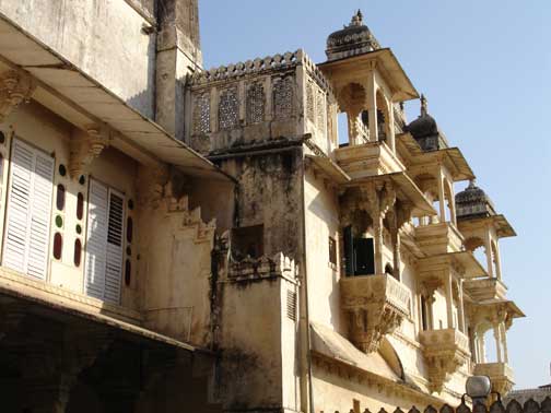 City Palace in Udaipur.