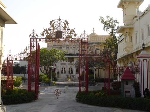 City Palace in Udapur.